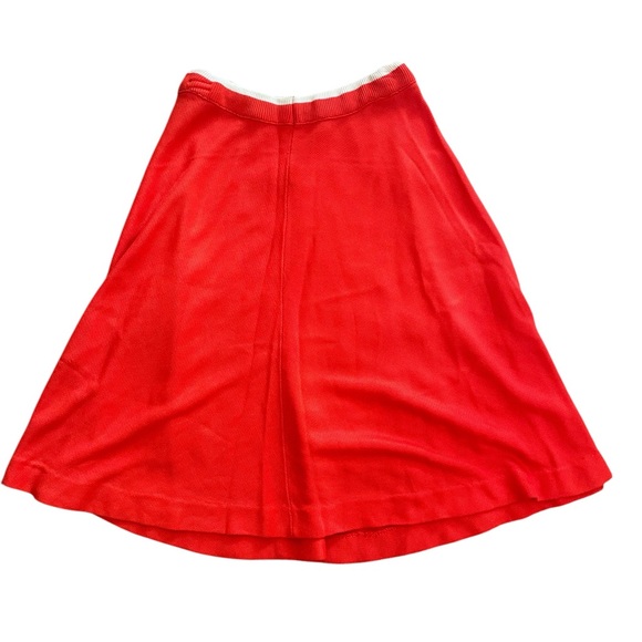 Vintage Orange Knit Skirt XS - Picture 2 of 3